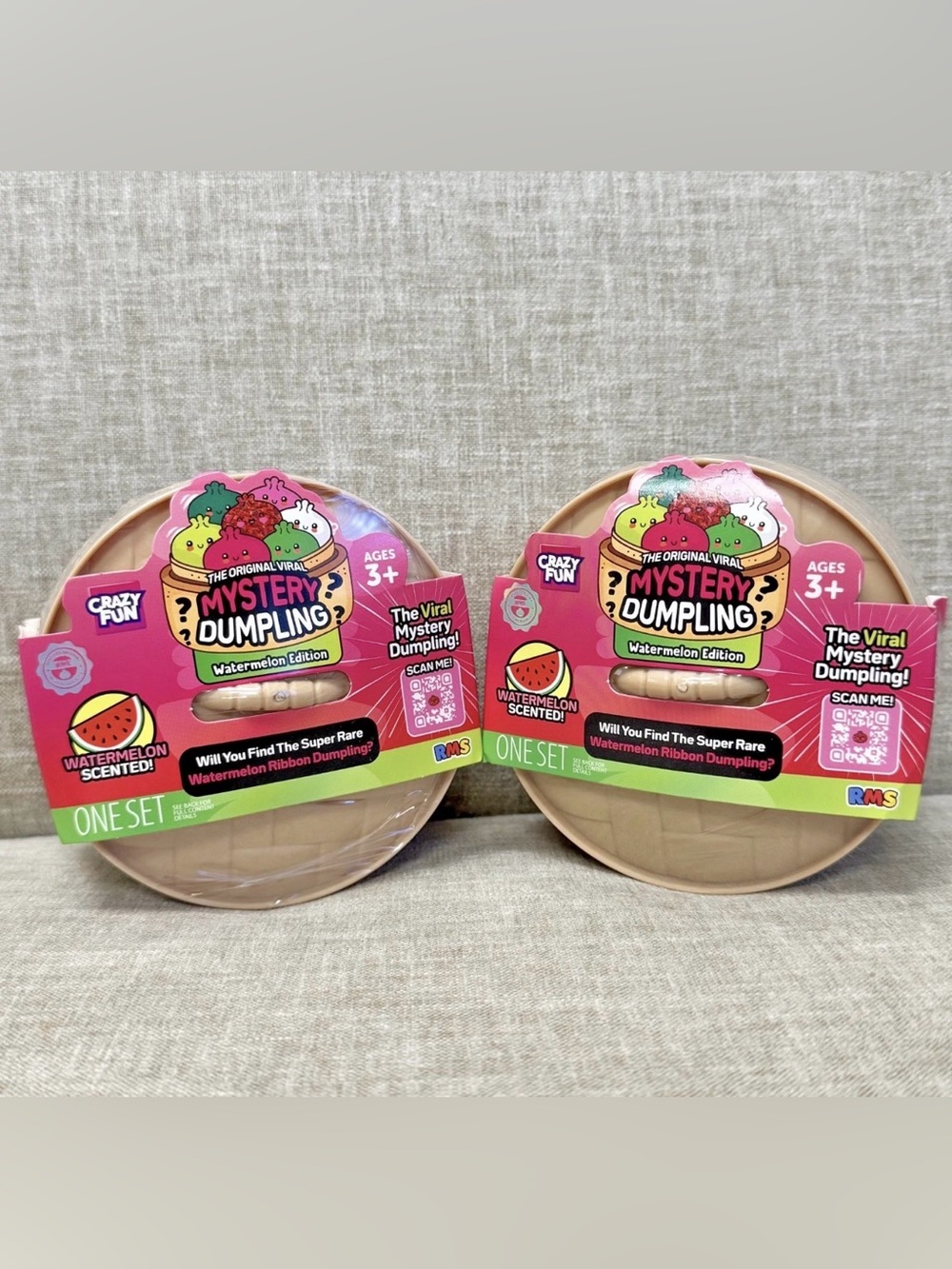 Set of 2 | Mystery Dumpling: RMS Watermelon Ribbon Scented Edition | SEALED